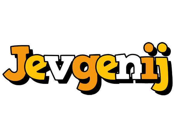 Jevgenij cartoon logo