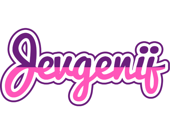 Jevgenij cheerful logo