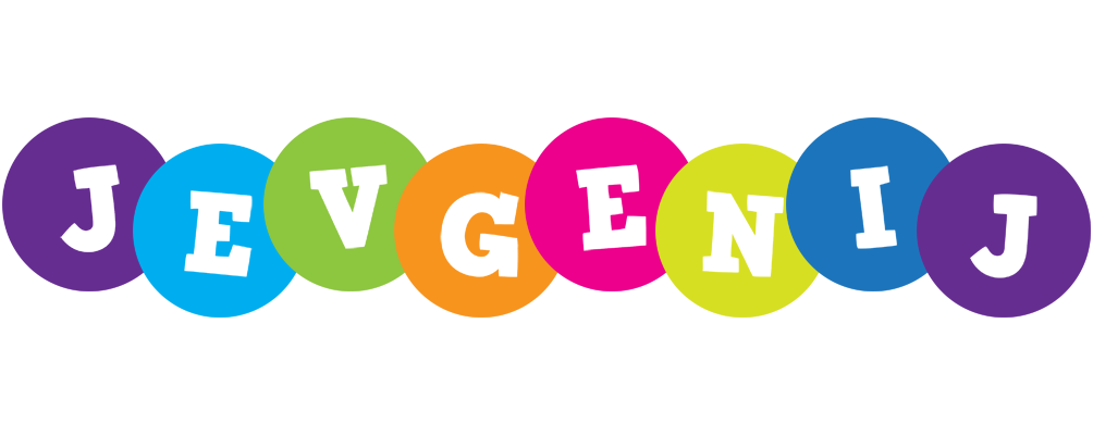 Jevgenij happy logo