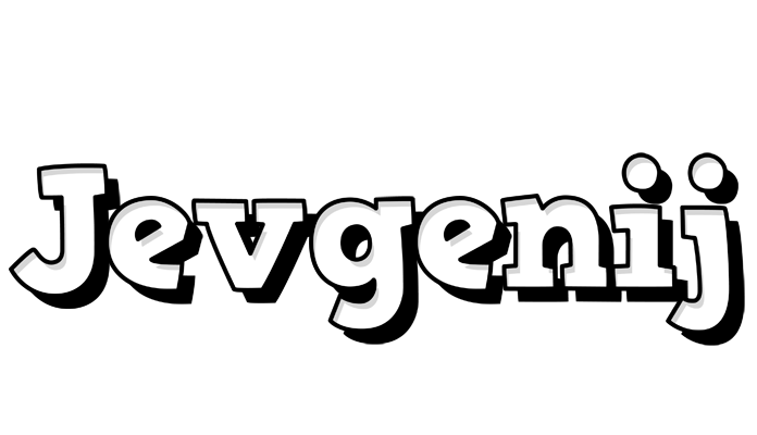 Jevgenij snowing logo