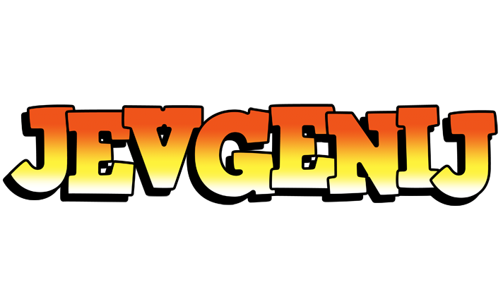 Jevgenij sunset logo