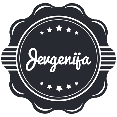 Jevgenija badge logo