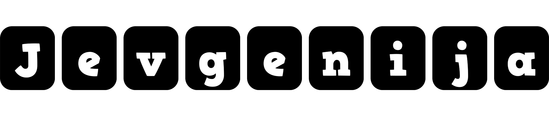 Jevgenija box logo