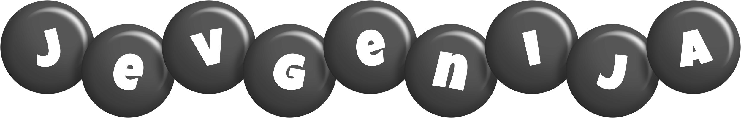 Jevgenija candy-black logo