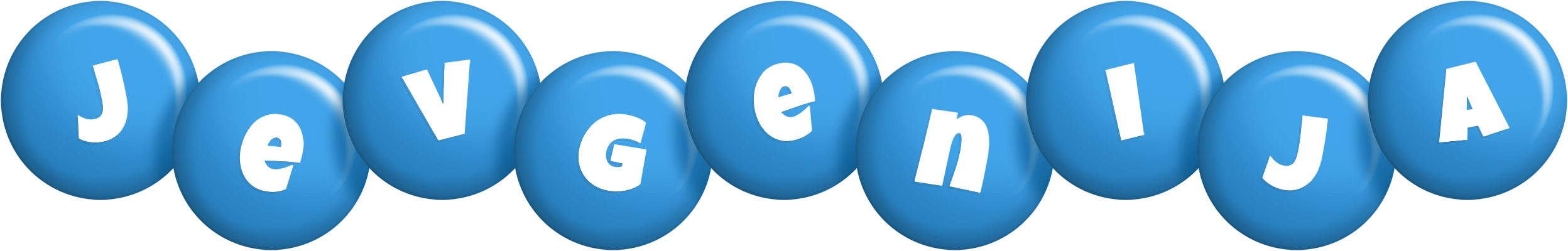 Jevgenija candy-blue logo