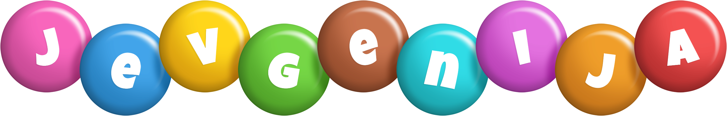 Jevgenija candy logo