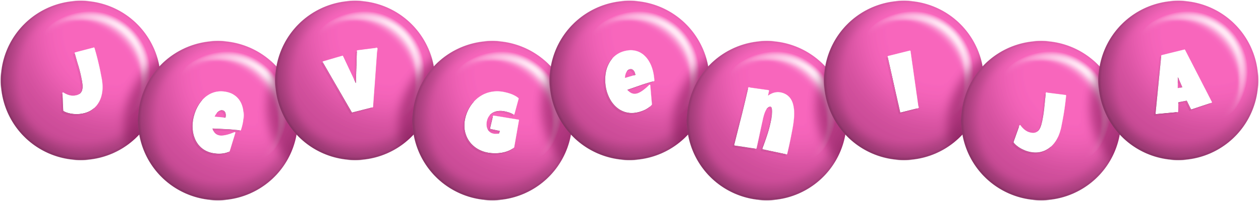Jevgenija candy-pink logo