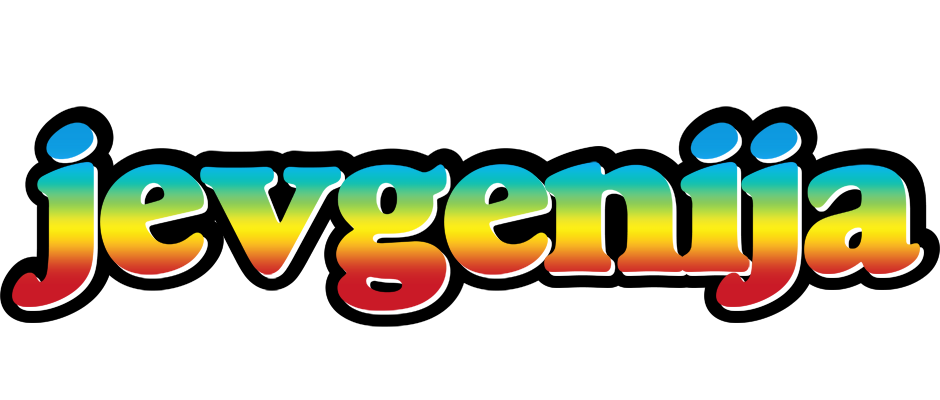 Jevgenija color logo
