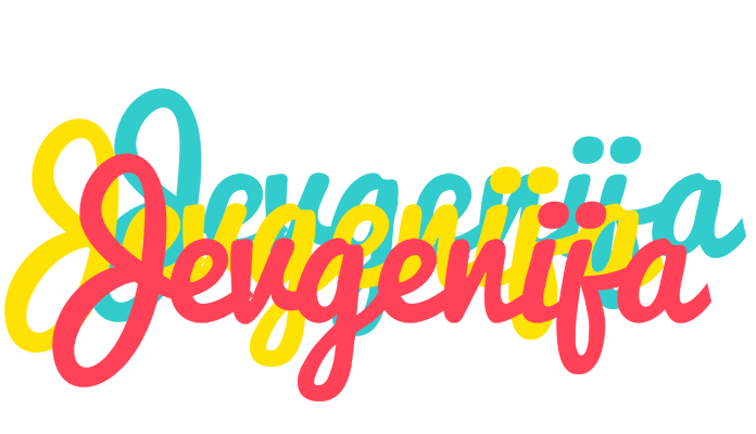 Jevgenija disco logo