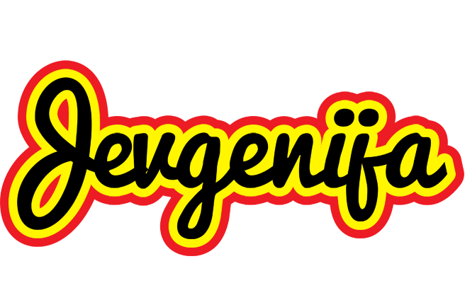 Jevgenija flaming logo