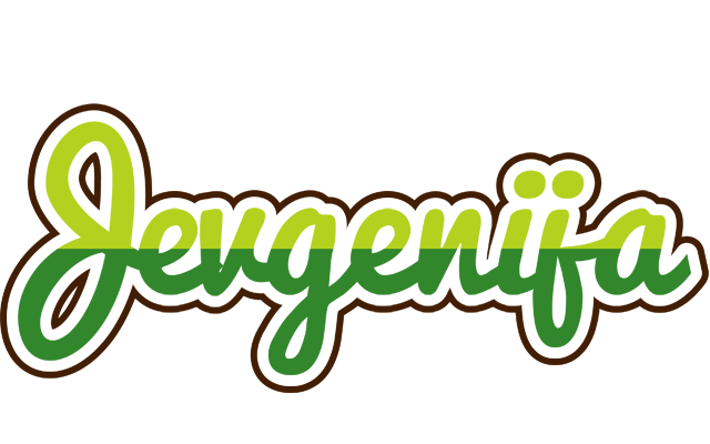Jevgenija golfing logo