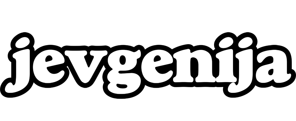 Jevgenija panda logo