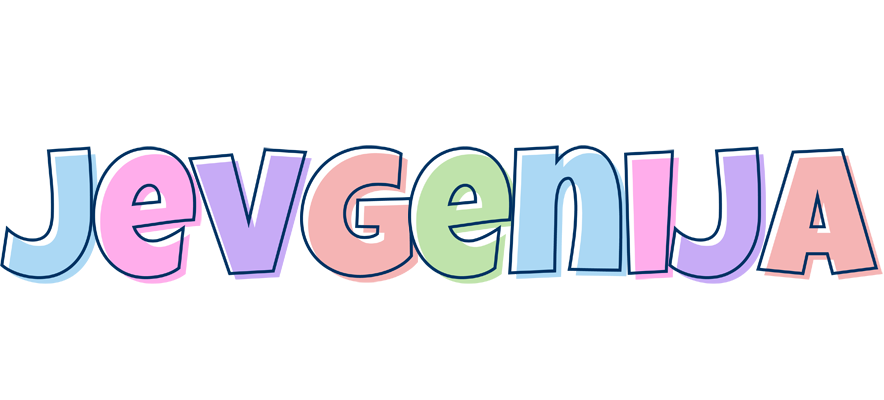 Jevgenija pastel logo
