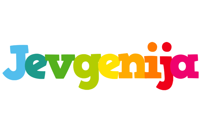 Jevgenija rainbows logo