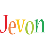 Jevon birthday logo