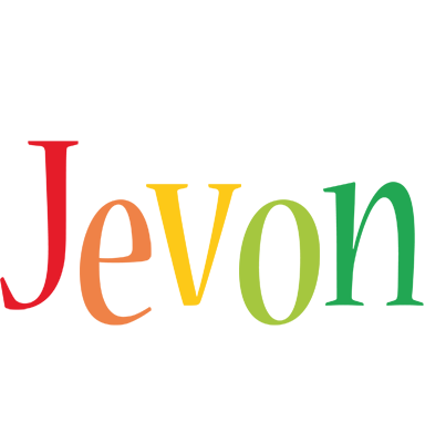 Jevon birthday logo
