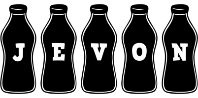 Jevon bottle logo