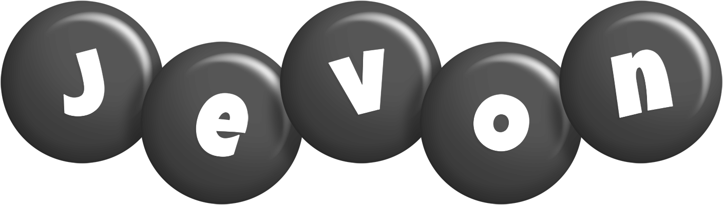 Jevon candy-black logo