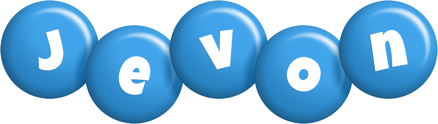 Jevon candy-blue logo