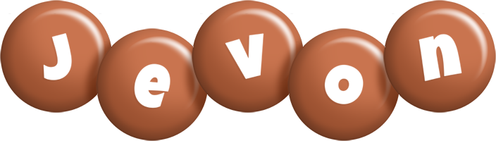 Jevon candy-brown logo