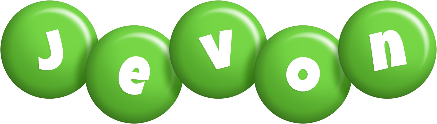 Jevon candy-green logo