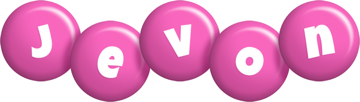 Jevon candy-pink logo