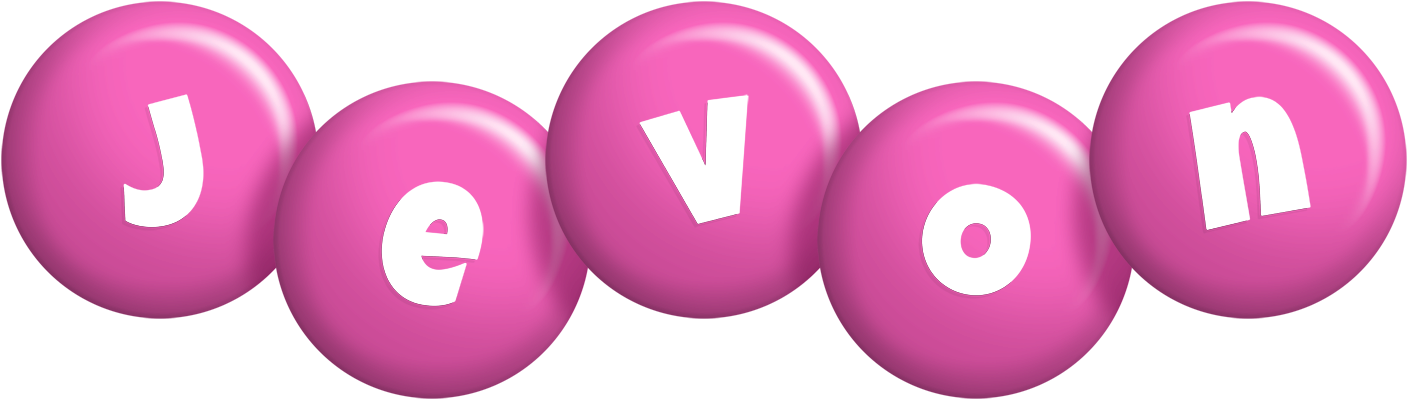 Jevon candy-pink logo