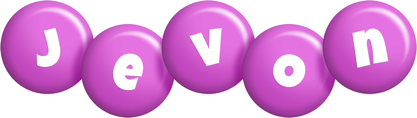 Jevon candy-purple logo