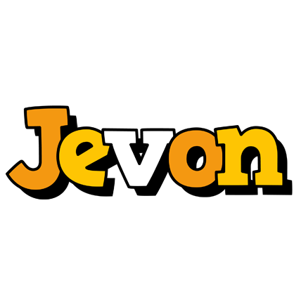 Jevon cartoon logo
