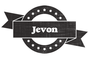 Jevon grunge logo