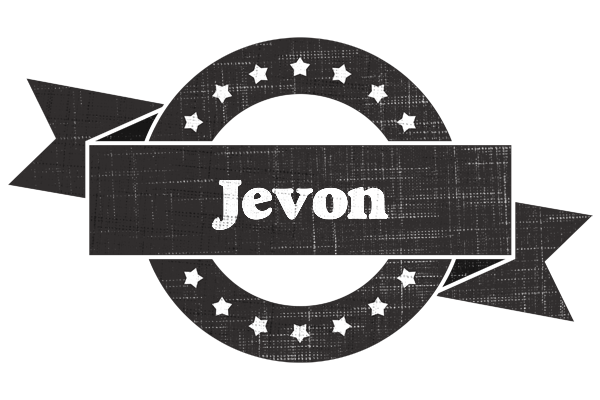 Jevon grunge logo