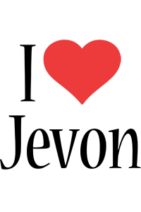 Jevon i-love logo