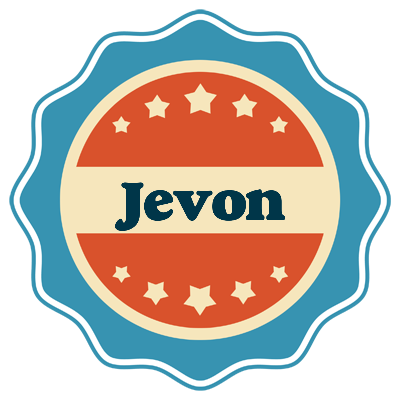 Jevon labels logo