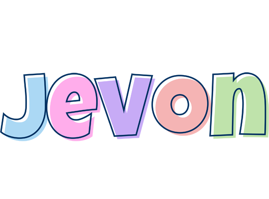 Jevon pastel logo