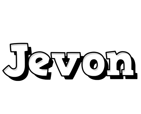 Jevon snowing logo