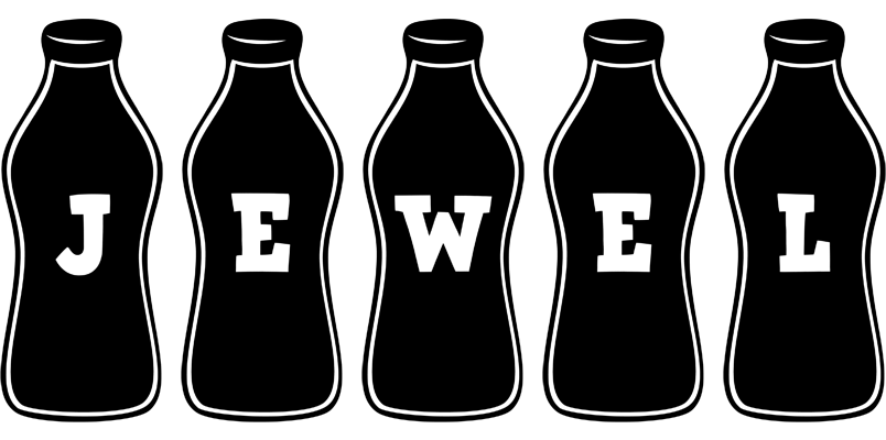 Jewel bottle logo