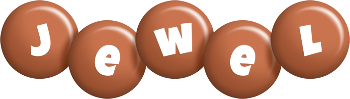 Jewel candy-brown logo
