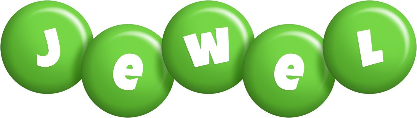 Jewel candy-green logo