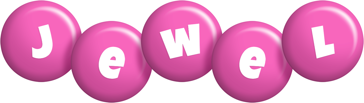 Jewel candy-pink logo