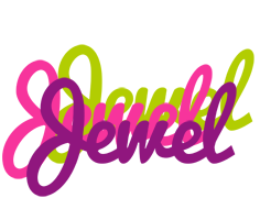Jewel flowers logo