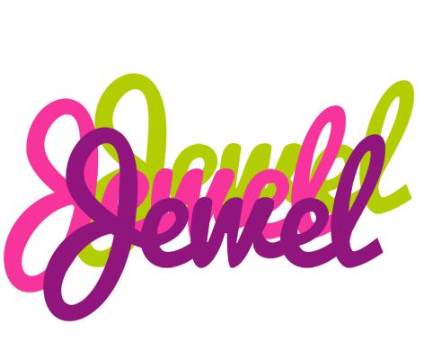 Jewel flowers logo