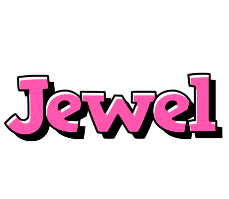 Jewel girlish logo