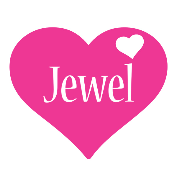 Jewel love-heart logo