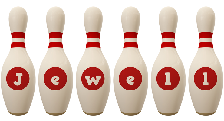 Jewell bowling-pin logo
