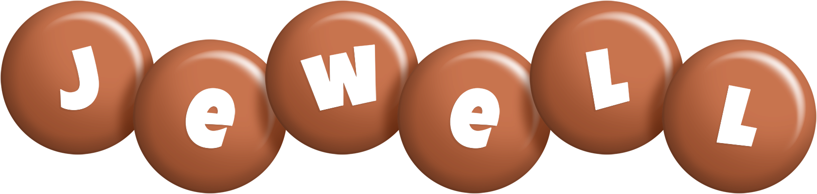 Jewell candy-brown logo