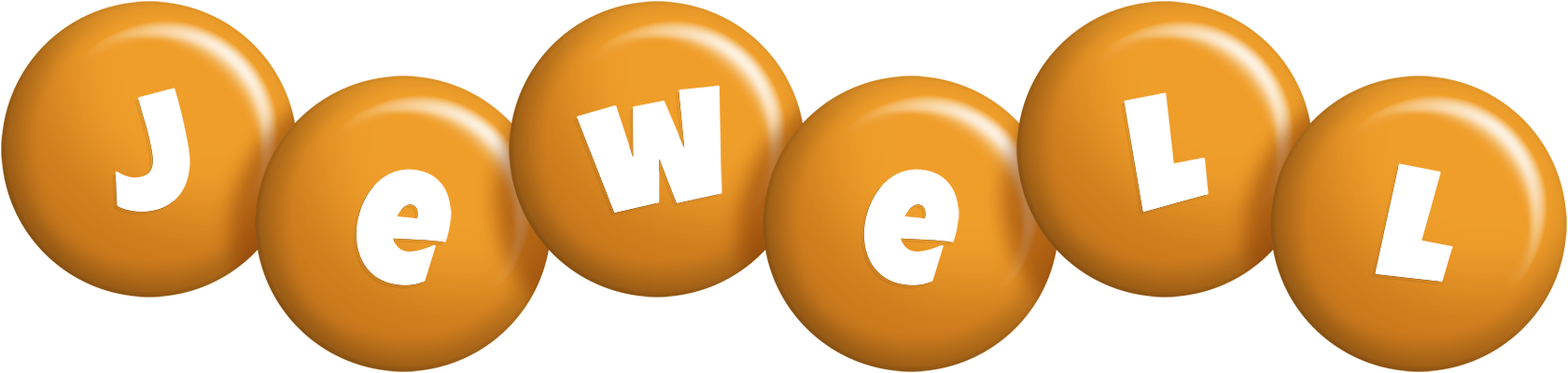 Jewell candy-orange logo
