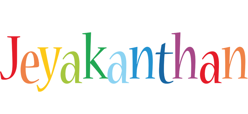 Jeyakanthan birthday logo