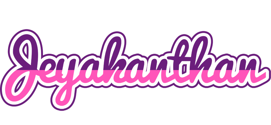 Jeyakanthan cheerful logo