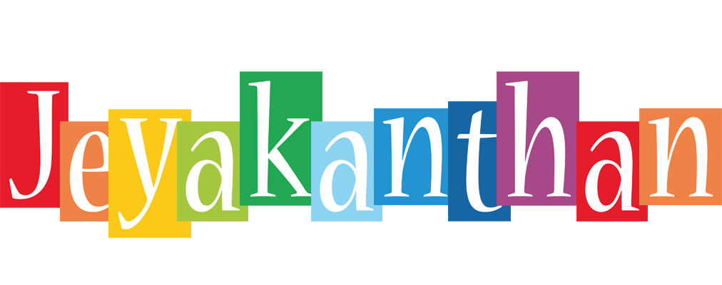 Jeyakanthan colors logo
