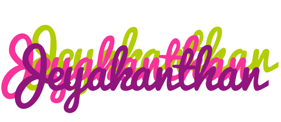 Jeyakanthan flowers logo